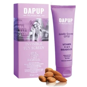 کرم ضد آفتاب بی رنگ SPF50 دپاپ - Dapup